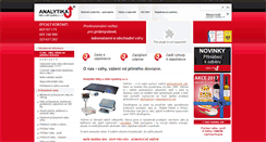 Desktop Screenshot of analytika.cz