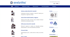 Desktop Screenshot of analytika.net