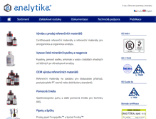 Tablet Screenshot of analytika.net